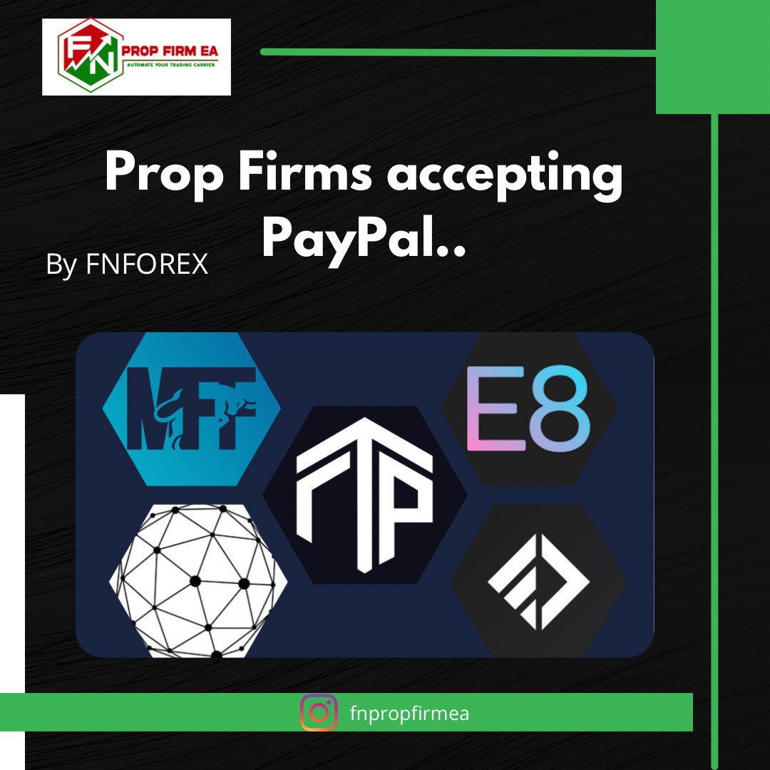 Proprietary Trading Firms Accepting PayPal